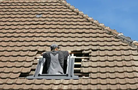 Pose de velux - Chameyrat